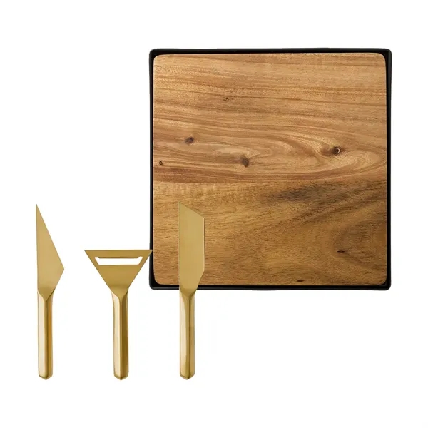 Elevate your entertaining experience with the RBT Cheese Knife Set. Housed... from ASI 61005 Hirsch Gift Inc