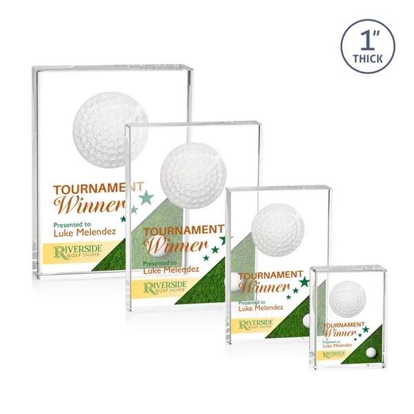 Celebrate excellence on the green with our stunning **1" thick** rectangular... from ASI 84592 St Regis Group / St Regis