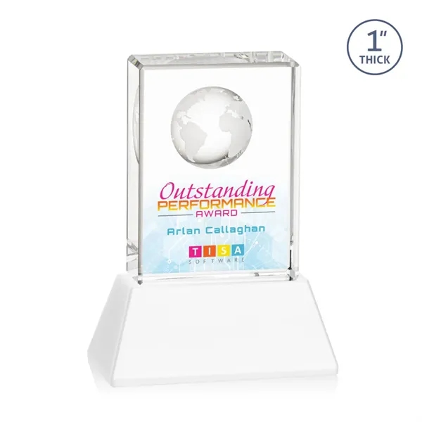 Celebrate global success with our Optical Crystal Ambassador Globe VividPrint™ Award... from ASI 84592 St Regis Group / St Regis