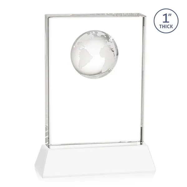 Celebrate global success with our Optical Crystal Ambassador Globe VividPrint™ Award... from ASI 84592 St Regis Group / St Regis