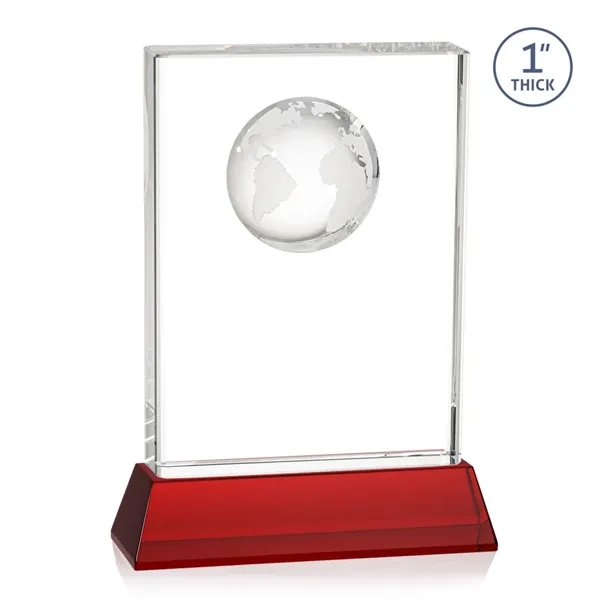 Celebrate global success with our Optical Crystal Ambassador Globe VividPrint™ Award... from ASI 84592 St Regis Group / St Regis