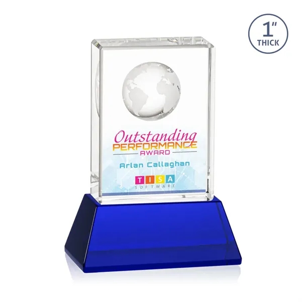 Celebrate global success with our Optical Crystal Ambassador Globe VividPrint™ Award... from ASI 84592 St Regis Group / St Regis