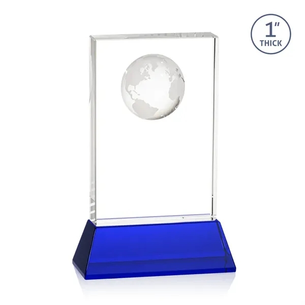 Celebrate global success with our Optical Crystal Ambassador Globe VividPrint™ Award... from ASI 84592 St Regis Group / St Regis