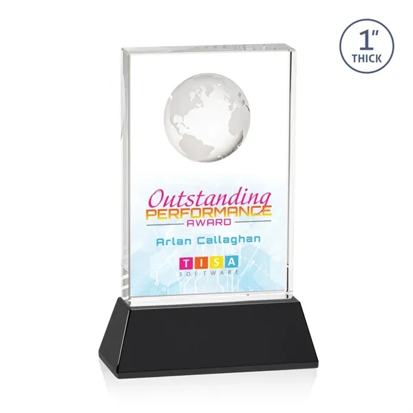 Celebrate global success with our Optical Crystal Ambassador Globe VividPrint™ Award... from ASI 84592 St Regis Group / St Regis