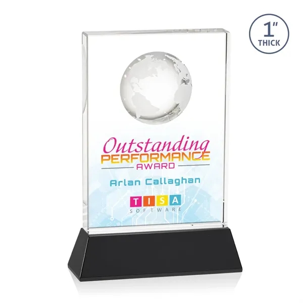 Celebrate global success with our Optical Crystal Ambassador Globe VividPrint™ Award... from ASI 84592 St Regis Group / St Regis