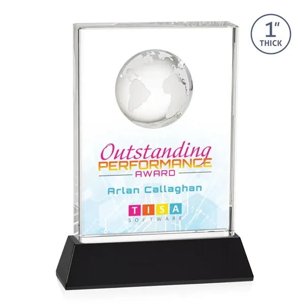 Celebrate global success with our Optical Crystal Ambassador Globe VividPrint™ Award... from ASI 84592 St Regis Group / St Regis