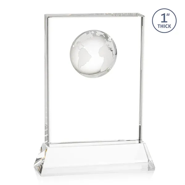 Celebrate global success with our Optical Crystal Ambassador Globe VividPrint™ Award... from ASI 84592 St Regis Group / St Regis