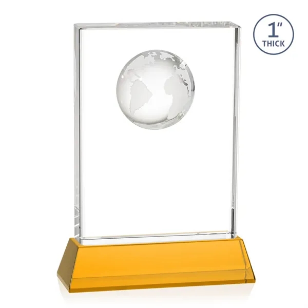 Celebrate global success with our Optical Crystal Ambassador Globe VividPrint™ Award... from ASI 84592 St Regis Group / St Regis