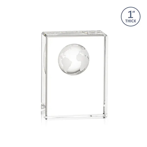 Celebrate global success with our freestanding Optical Crystal Ambassador Globe VividPrint™... from ASI 84592 St Regis Group / St Regis