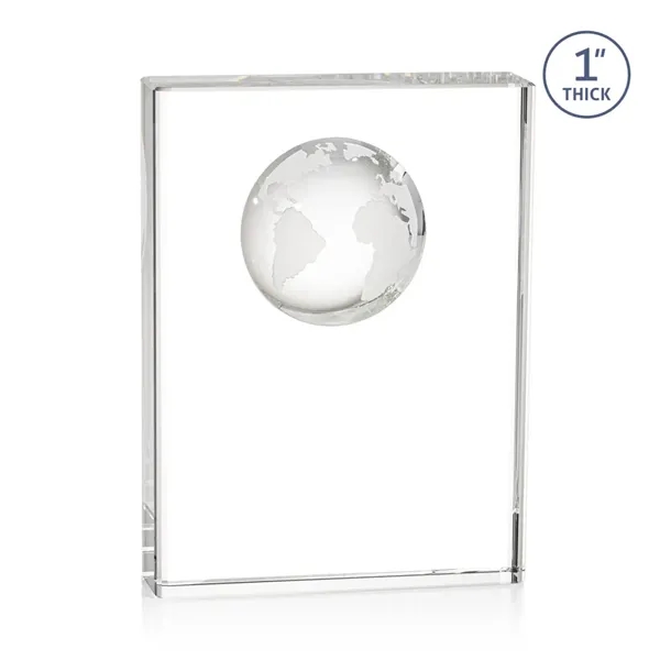 Celebrate global success with our freestanding Optical Crystal Ambassador Globe VividPrint™... from ASI 84592 St Regis Group / St Regis