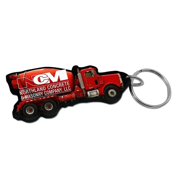 Wood key tag on 1/8" thick wood material.... from ASI 72521 Morris Magnets / Laser Cuts