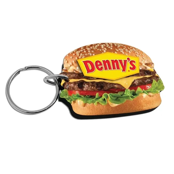 Wood key tag on 1/8" thick wood material.... from ASI 72521 Morris Magnets / Laser Cuts