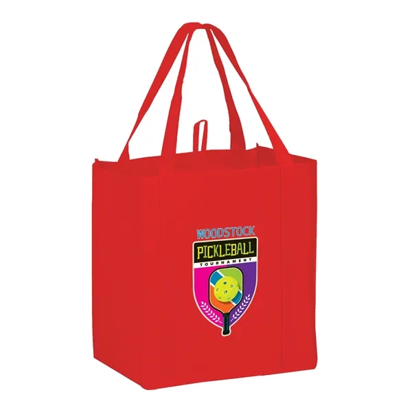 Recycled non-woven grocery bag.... from ASI 35290 American Ad Bag Co