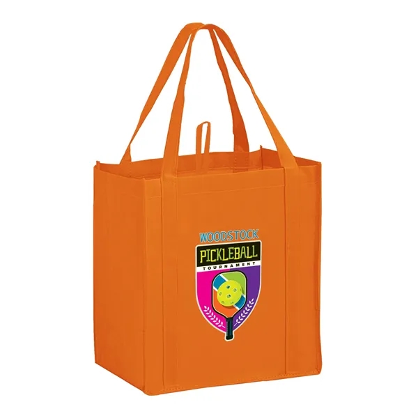 Recycled non-woven grocery bag.... from ASI 35290 American Ad Bag Co