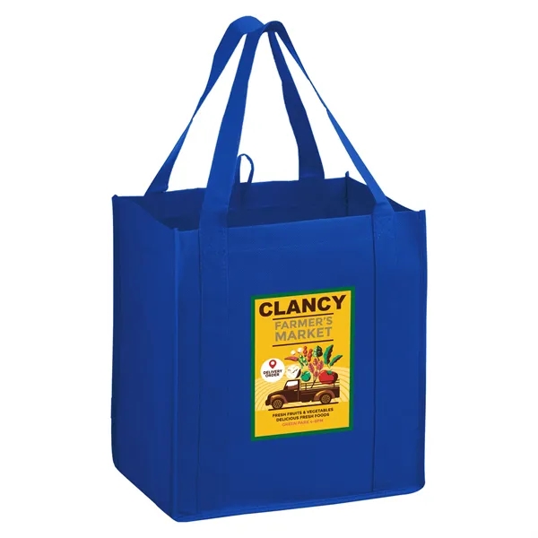 Recycled non-woven grocery bag.... from ASI 35290 American Ad Bag Co