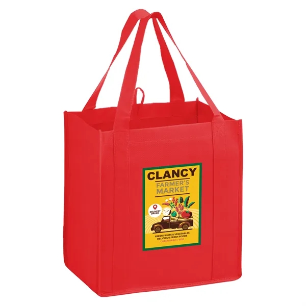 Recycled non-woven grocery bag.... from ASI 35290 American Ad Bag Co