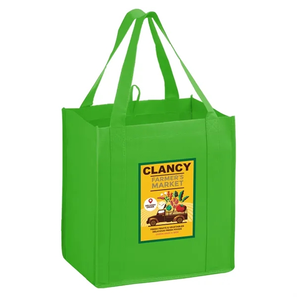 Recycled non-woven grocery bag.... from ASI 35290 American Ad Bag Co