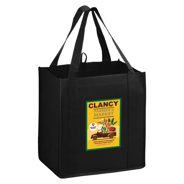 Recycled non-woven grocery bag.... from ASI 35290 American Ad Bag Co