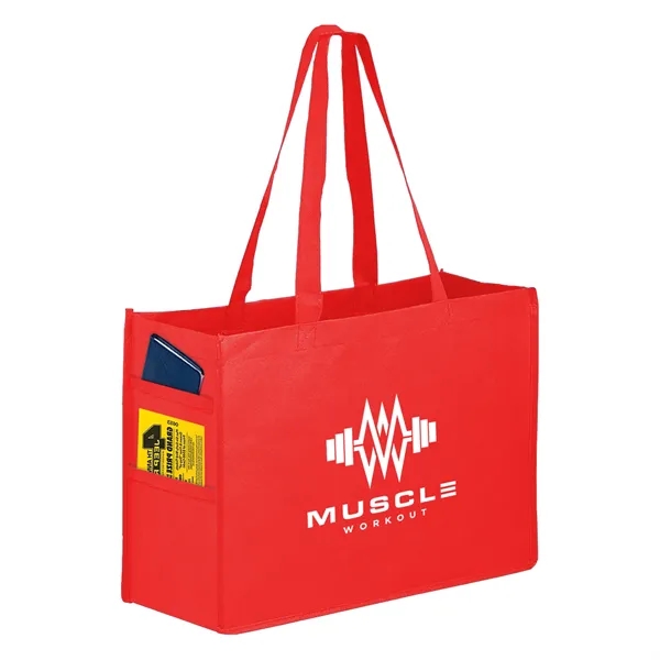 Recycled non-woven tote bag.... from ASI 35290 American Ad Bag Co