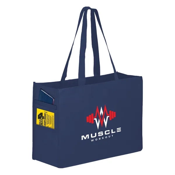 Recycled non-woven tote bag.... from ASI 35290 American Ad Bag Co