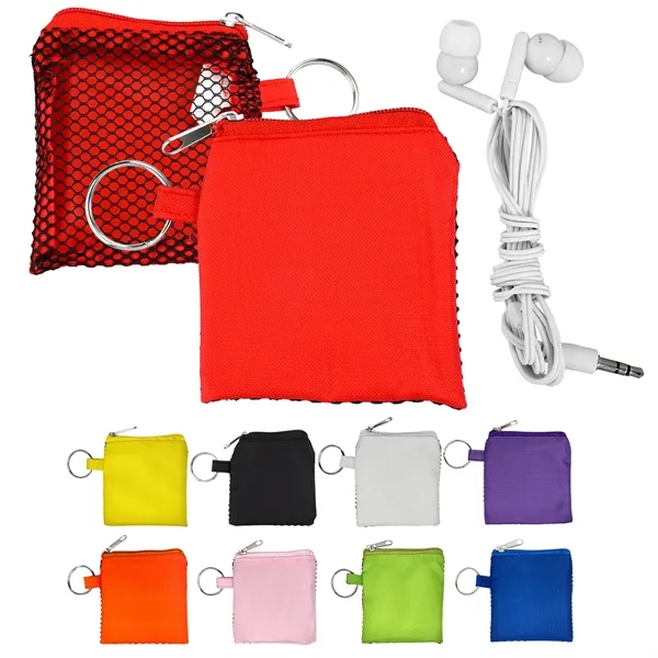 Sporty Ear-Bud Pouch... from ASI 30208 A P Specialties / AP Specialties