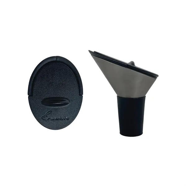 Elevate your wine experience with the Wine Pourer.... from ASI 61005 Hirsch Gift Inc