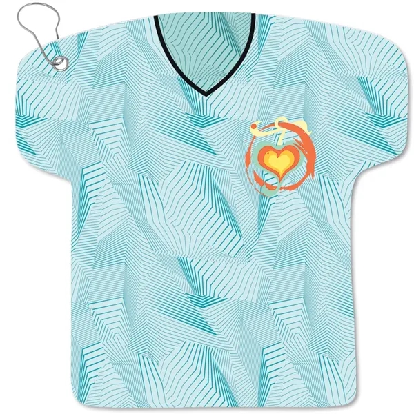 22" x 23" golf jersey shaped towel with grommet.... from ASI 39552 BEL Promo