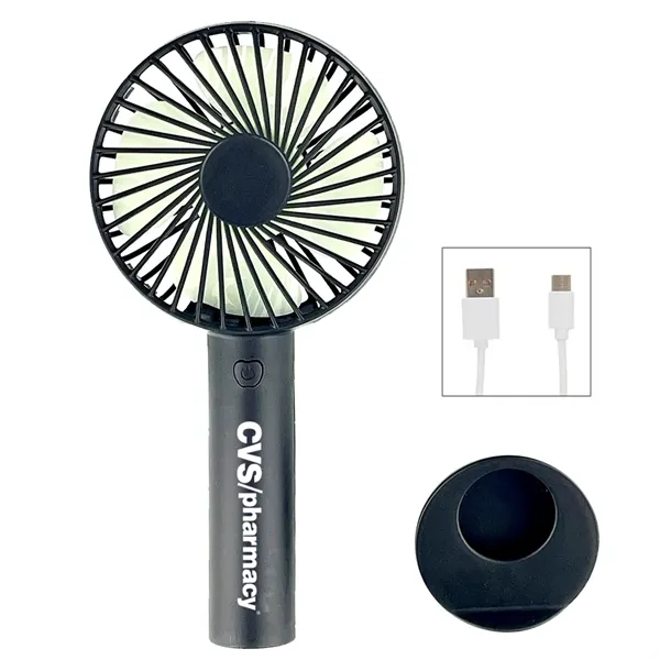 Powerful yet whisper-quiet portable rechargeable 3-speed electric hand fan.... from ASI 31570 Advantage Industries
