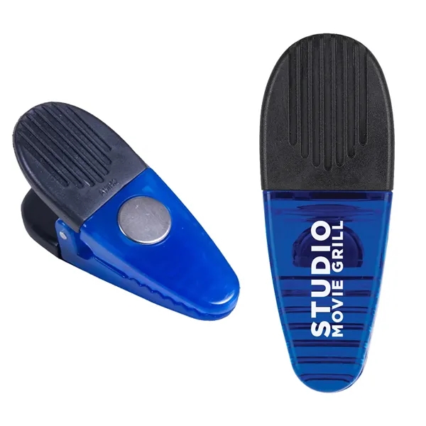 Translucent magnetic memo clip with rubber grip.... from ASI 52710 Lincoln Line