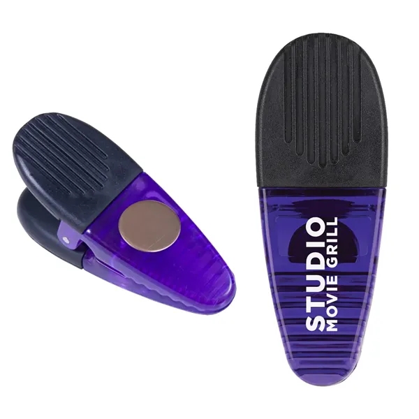 Translucent magnetic memo clip with rubber grip.... from ASI 52710 Lincoln Line