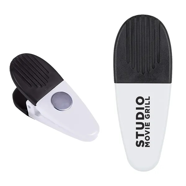 Translucent magnetic memo clip with rubber grip.... from ASI 52710 Lincoln Line
