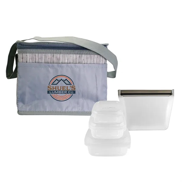 Gray Graph Portion Control Reusable Lunch Set... from ASI 30208 A P Specialties / AP Specialties
