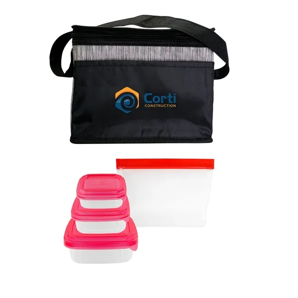 Black Graph Portion Control Reusable Lunch Set... from ASI 30208 A P Specialties / AP Specialties