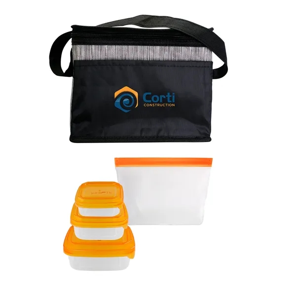 Black Graph Portion Control Reusable Lunch Set... from ASI 30208 A P Specialties / AP Specialties