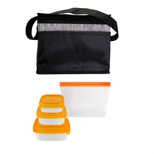 Black Graph Portion Control Reusable Lunch Set... from ASI 30208 A P Specialties / AP Specialties