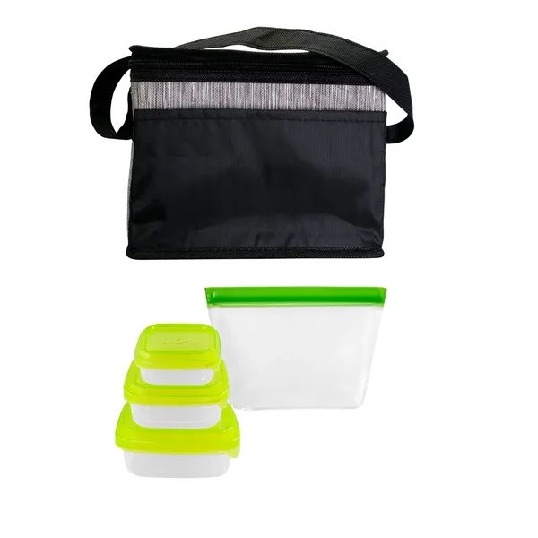 Black Graph Portion Control Reusable Lunch Set... from ASI 30208 A P Specialties / AP Specialties