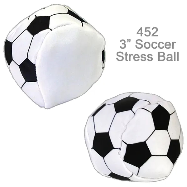 Stress ball with soccer ball design, diameter of the ball is... from ASI 45100 Chulani Promotional Products, Inc / Competitive Edge Innovations/Chulani