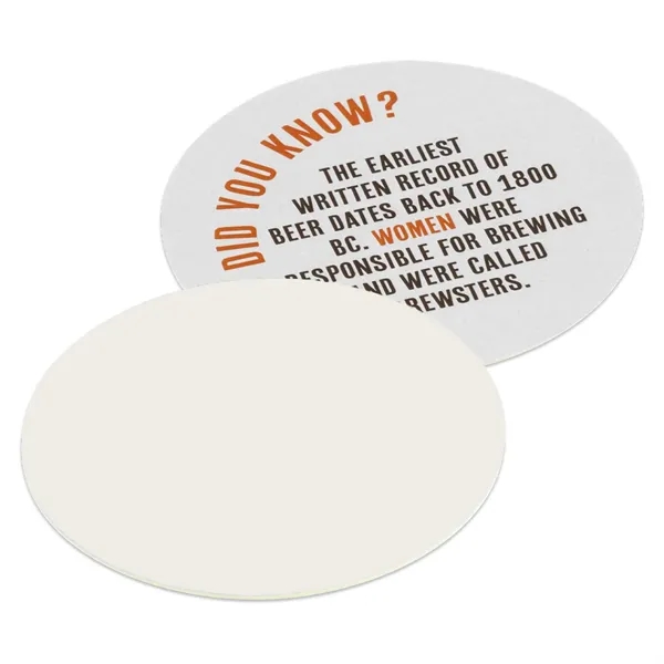 These Circular Pulpboard Coasters are the standard for coasters! These have... from ASI 62088 IDProductsource