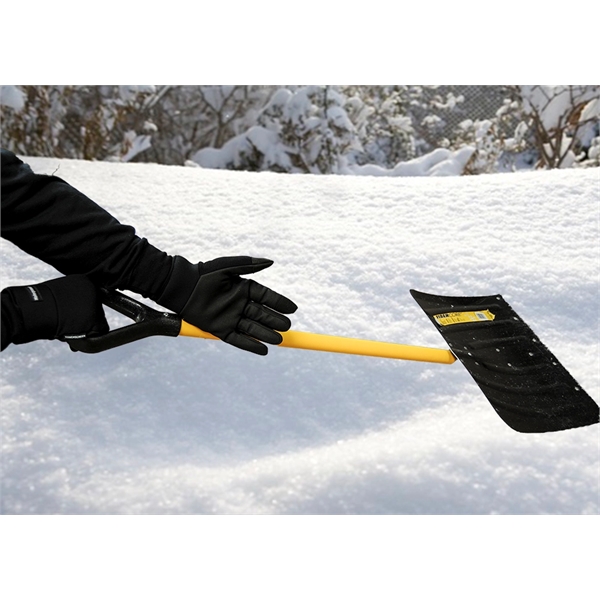 Touchscreen Waterproof Winter Mechanics gloves, black synthetic suede palm, black spandex... from ASI 62192 Illinois Glove Co / Honest Abe®