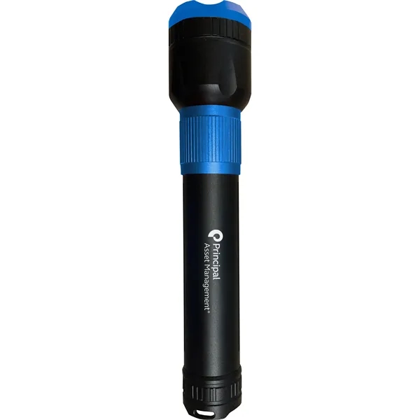 Aluminum LED flashlight with a 4,000mAh capacity.... from ASI 84514 Safety Made