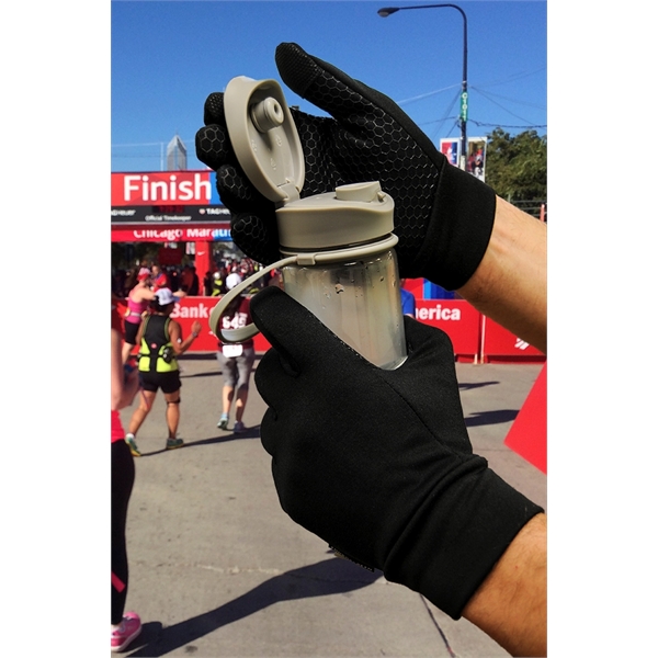 Touchscreen activity gloves, lightweight fleece lining.... from ASI 62192 Illinois Glove Co / Honest Abe®