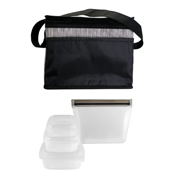 Black Graph Portion Control Reusable Lunch Set... from ASI 30208 A P Specialties / AP Specialties
