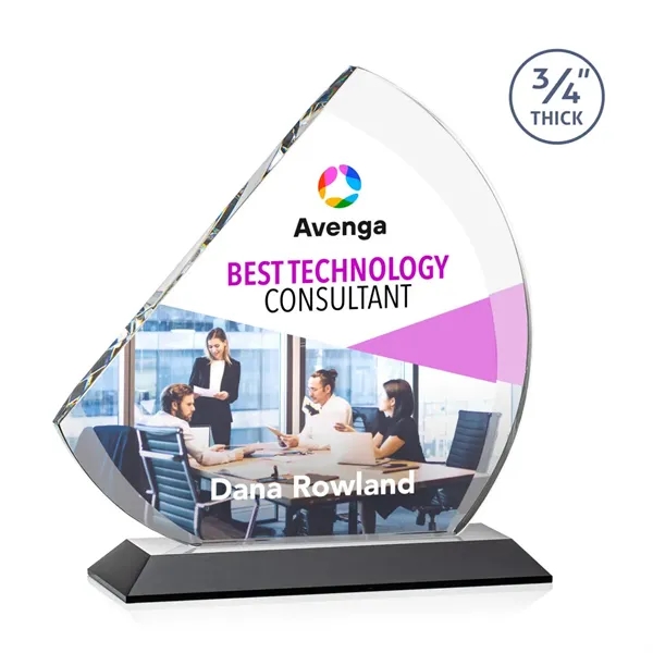 Stunning beveled starfire award.... from ASI 84592 St Regis Group / St Regis