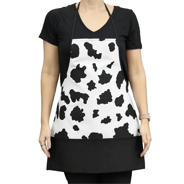 22" x 26" polyester and cotton twill blend aprons with black... from ASI 36558 Aprons, Etc.