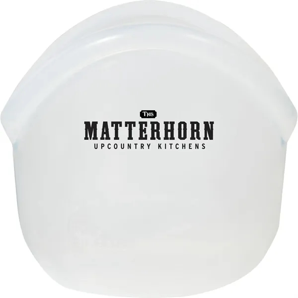 Food Huggers Reusable Silicone Hugger Bag® 13oz... from ASI 66887 PCNA / Leeds