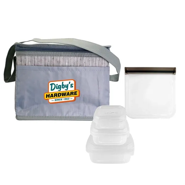 Gray Graph Noodle & Sandwich Set... from ASI 30208 A P Specialties / AP Specialties