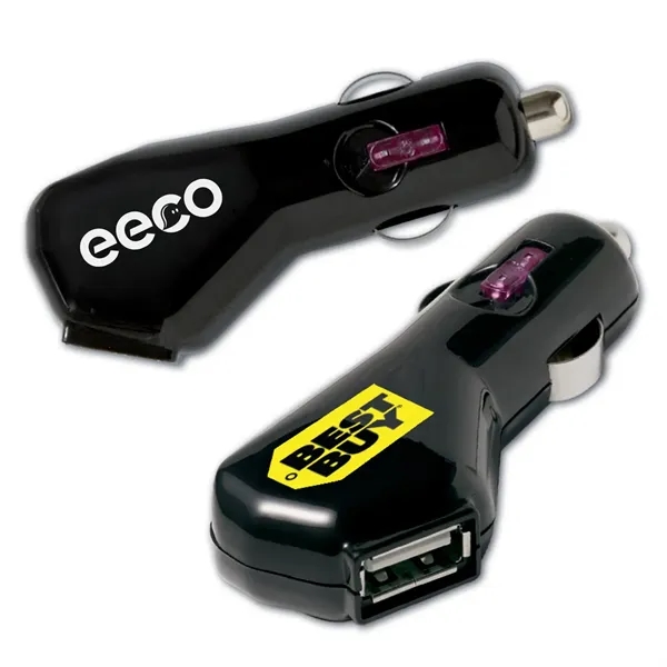 USB smartphone charger with DC-5-Volt-1 Amp output and circuit protection for... from ASI 90859 Tempo Industries Inc