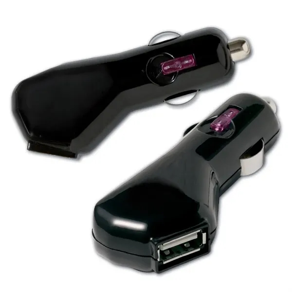 USB smartphone charger with DC-5-Volt-1 Amp output and circuit protection for... from ASI 90859 Tempo Industries Inc