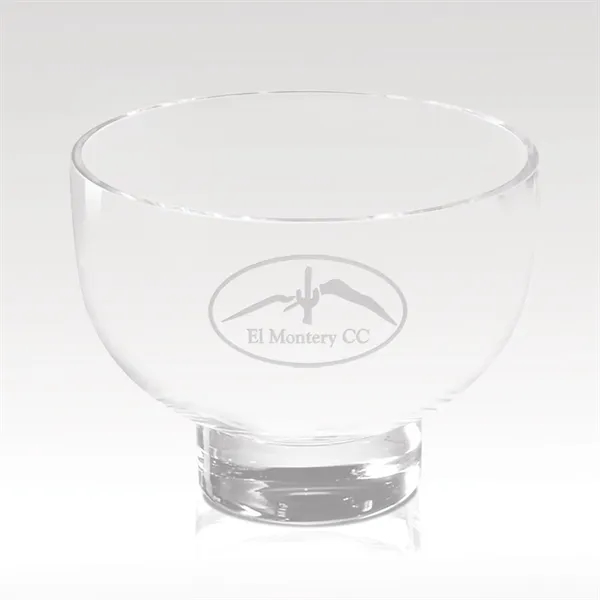 The Circa Bowl's clear glass design allows you to express your... from ASI 93986 Visions/Awardcraft