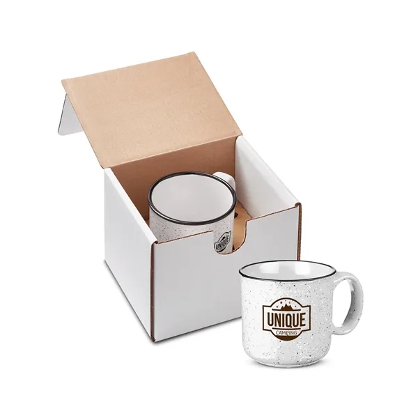 15-ounce campfire mug with a kraft gift box.... from ASI 79530 Prime Line